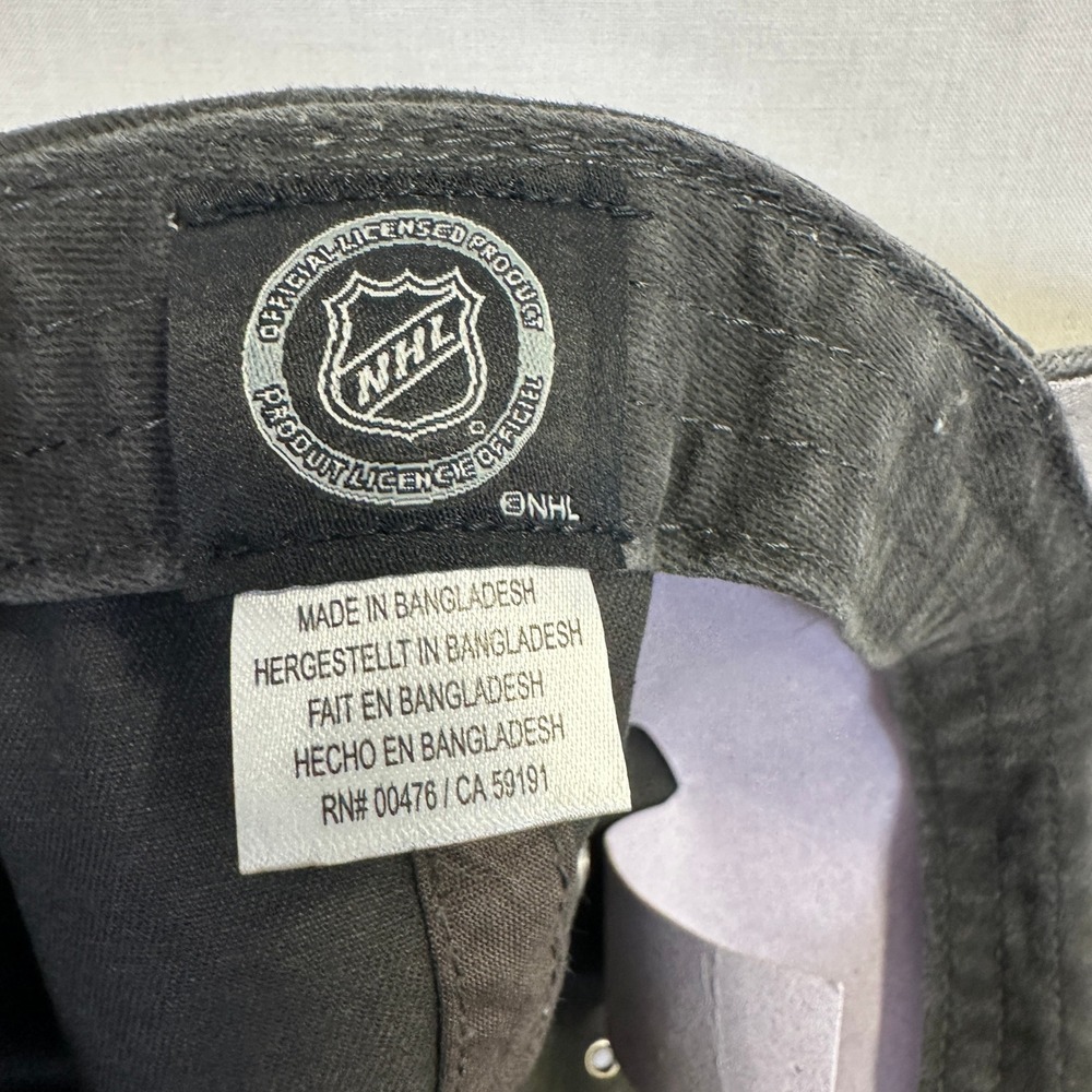 American Needle LA Kings NHL Strapback Hat Cap Black Washed NWT - Picture 8 of 9